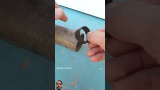 How to connect two pipe without coupling simple hack plumbing pipejoint pipeworks hack simple [upl. by Ordnazil98]