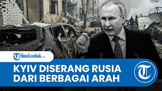 Kyiv Diserang Dari Arah Timur dan Selatan Pecahan Bom Tandan Kini Bertebaran di Ibu Kota [upl. by Nylad]