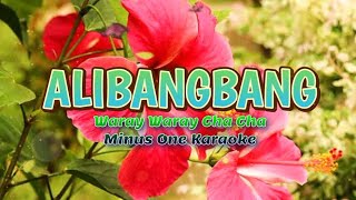 ALIBANGBANG  MINUS ONE KARAOKE  WARAY WARAY CHACHA [upl. by Celesta]