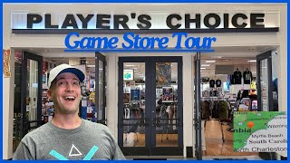 Game Store Tour  Players Choice  Myrtle Beach SC USA  Retro Video Games [upl. by Oicatsana]