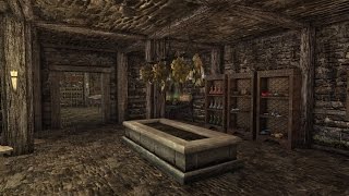 Skyrim PS4 Mods Breezehome Cellar amp Bow Player Home [upl. by Albur]