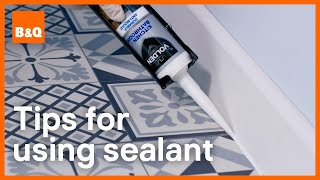 How to use sealant  DIY [upl. by Lahpos800]