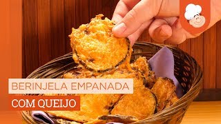 Berinjela empanada com queijo — Receitas TudoGostoso [upl. by Suitangi]