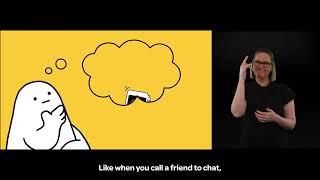 Ask R U OK Any Day Auslan Explainer [upl. by Egduj]