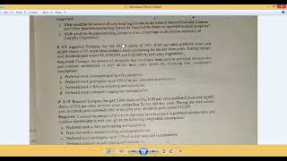 Financial Statement Analysis by Charles H Gibson Ch3 Balanace Sheet QNo 39 Part b [upl. by Salas]