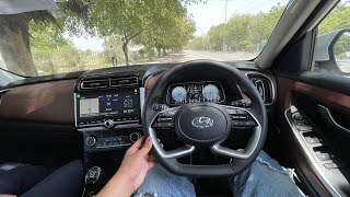 Driving Hyundai Alcazar Petrol❤️ [upl. by Ahsaetan235]