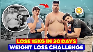 Lose 15KG in 30 Days  Weight Loss Challenge 😍 [upl. by Haran]