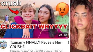 Reacting to Familia Diamond’s Receng Video  Clickbait  DISAPPOINTED ☹️ [upl. by Ddet350]