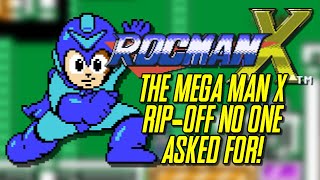 Rocman X The Mega Man RipOff No One Asked For  Retro HYPE [upl. by Tisman]