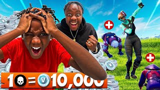 Dad RUINED my 1💀  10000 Vbuck Challenge Gets Heated [upl. by Zhang]