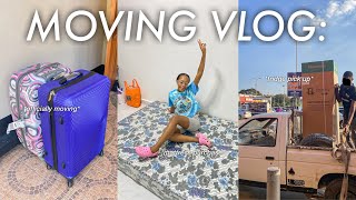 MOVING VLOG 2 packing up my childhood bedroom officially moving in more shopping etc  Nyemba [upl. by Saundra]