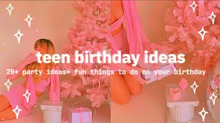 teen birthday party ideas  fun things to do on your special day birthdaycelebration birthday [upl. by Alyks]