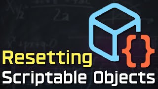 Resetting Scriptable Objects  Unity Playmode [upl. by Ellerol]