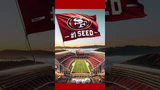 49ers Number 1 Seed 49ers nfl questforsix footballshorts brockpurdy deebosamuel [upl. by Trotter169]