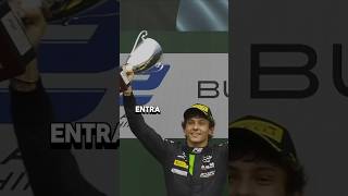 BORTOLETO EM 4 NA F2 HUNGRIA ANTONELLI VENCE E CONVENCE bortoleto kimiantonelli f2 mercedes [upl. by Margette]