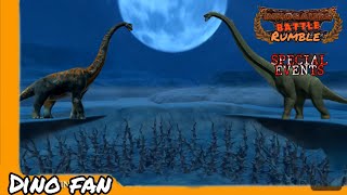 Brachiosaurus Vs Sauroposeidon  Dinosaurs Battle Rumble Special [upl. by Endor872]