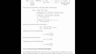 426 Umrechnung zwischen kartesischen und sphärischen Koordinaten [upl. by Hanikehs167]