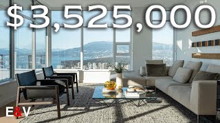 Inside This 3525000 Vancouver Sky Home  Home Tour [upl. by Pasahow]