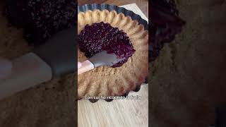 Crostata di more senza glutine Vegan e senza zucchero 🌲 ricettefacili dolci ricettavegana [upl. by Netsryk875]