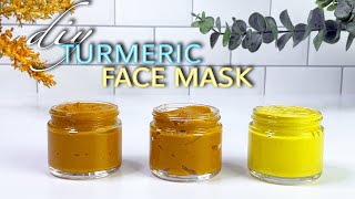 DIY Turmeric Brightening Face Mask  Full Formula amp Measurements [upl. by Nimajnab271]