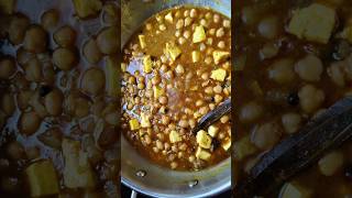 Chola Paneer recipe 🤍 chola chole trendingvideo youtubeshorts viralshorts paneer viralvideo [upl. by Samohtnhoj]