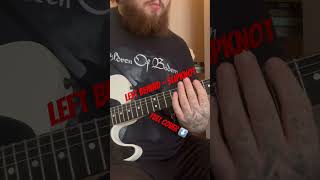 Left behind guitar cover snippet guitar metal music slipknot like rock riff [upl. by Navac]