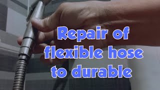 Repair of flexible hose to durable [upl. by Awhsoj729]