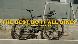 MY REVIEW of the SPECIALIZED CRUX  DO IT ALL BIKE [upl. by Alrzc]