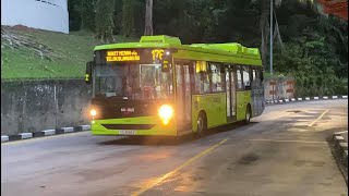 SMRT  Brand New Linkker LM312 Debut on Bus RouteService 176  SG3085Z [upl. by Eusebio]