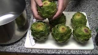 Parmesan Stuffed Artichokes [upl. by Casmey]