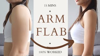 15mins Arm Flab Workout 🦋  No More BingoBat Wings 🦇  No Equipment [upl. by Sugar320]