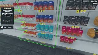 Checking Out The New Updates In Supermarket Simulator [upl. by Nolyaw485]