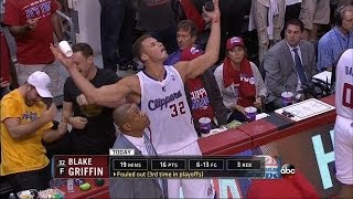 Blake Griffin Throws Water on fan [upl. by Pratt504]