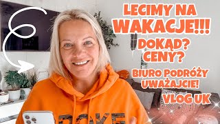 LECIMY NA WAKACJE  DOKĄD I CENY  UWAŻAJCIE NA TO BIURO PODRÓŻY  PRIMARK ZIMA ERAS TOUR  VLOG UK [upl. by Drusilla]