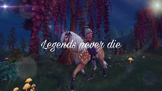 Star stable music video  Legends never die [upl. by Nerred]