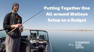 One Allaround Walleye Setup on a Budget [upl. by Anaerol]