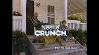 Nestle Crunch commercial 1981 [upl. by Adiehsar]