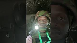 Inside Kenya Armoured personnel carrier in Haiti [upl. by Thilda]