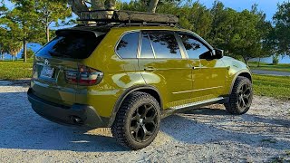 Building An OFFROAD BMW X5 in 15 Minutes [upl. by Ynehteb]