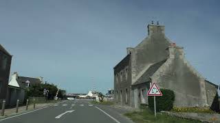 Driving On The D769 Between 29250 Saint Pol de Léon amp 29680 Roscoff Finistère Brittany France [upl. by Dara]