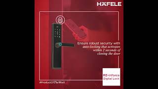 REInforce Digital Lock by Hafele [upl. by Haek]