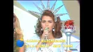 Sandra Marchegiano a Miss Italia Nel Mondo [upl. by Amle610]