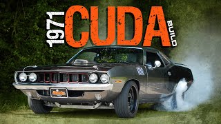 Full Build 1971 Cuda Resto Mod From Stock To UFC Street Fighter [upl. by Oz]