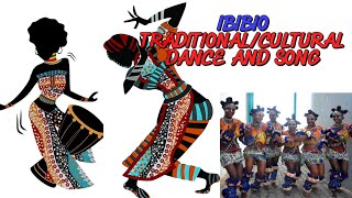 IBIBIO CULTURAL DANCE by Secondary School Children  Deb Deb [upl. by Ateekram17]