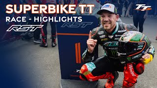 RST Superbike TT Race  Highlights  2024 Isle of Man TT Races [upl. by Niran]