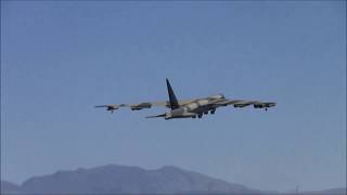 Two GIANT SCALE B52 Stratofortresses CRASH LANDING Warbirds and Classics Event Las Vegas 2017 [upl. by Sullivan985]