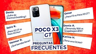 Preguntas Frecuentes del Poco X3 GT ⚡ ¿Vs Poco X3 Pro ¿Sufre de thermal throttling ¿Vs Poco F3 [upl. by Feucht]