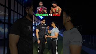 Workout or pass gym fitness influencer fitbros gymlife bhopal [upl. by Carissa286]