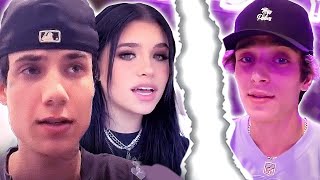 Jaden Hossler and Nessa Barrett DATING CONFIRMED Josh Richards BLOCKS him amp Mads Lewis REACTS [upl. by Annairba68]