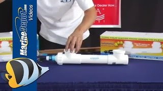 How To Change Aqua Ultraviolet UV lamp and Quartz Sleeve [upl. by Lleraj]